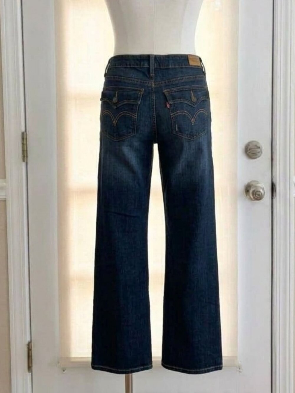 Levi's 545 Low Boot Cut Jeans Flap Pocket 12 M